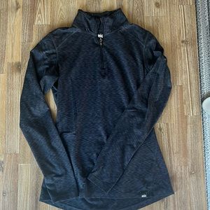 REI co-op quarter zip pullover, fitted